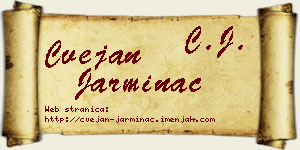 Cvejan Jarminac vizit kartica